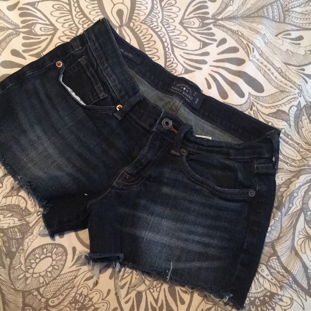 Lucky Brand Cut Off Shorts. Size 0